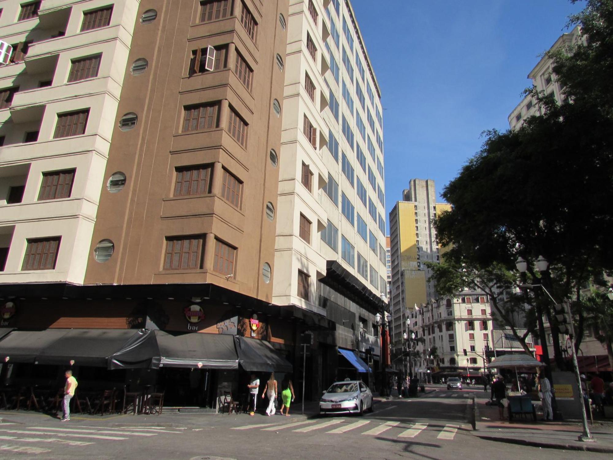 Nebias Palace Hotel Junto Da Avenida Ipiranga Com Sao Joao Em Frente Ao Bar Brahma Sp Сан-Паулу Екстер'єр фото